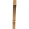 Ekena Millwork 4"W x 40"D x 40"H Balboa Rough Sawn Knee Brace, Western Red Cedar BRC04X40X40BOA00RWR - alternate 2
